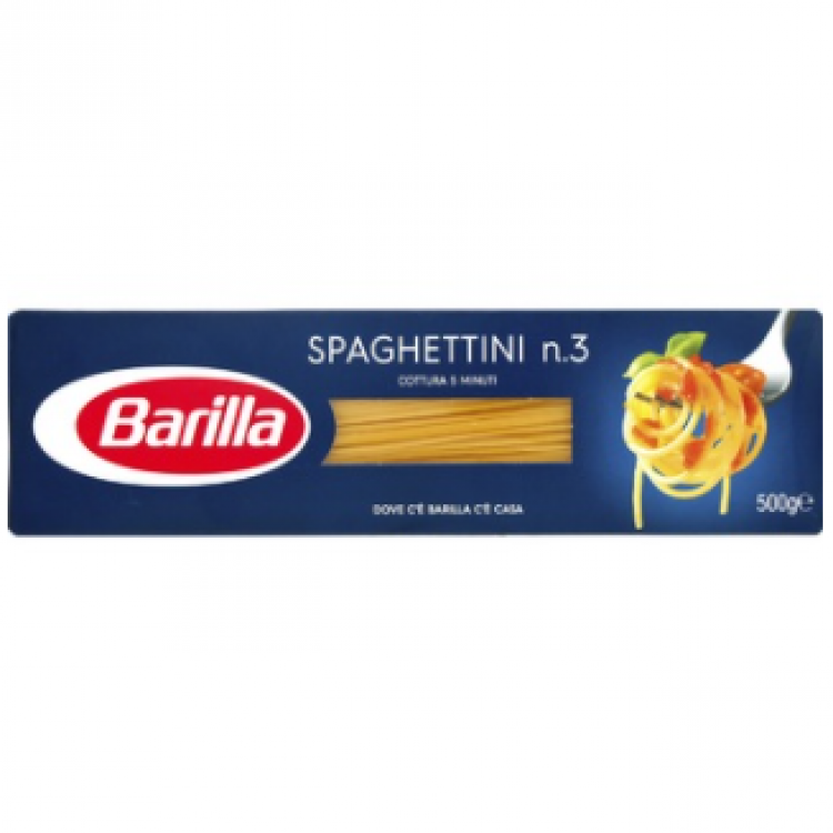 Макарони спагетті Барілла Спагеттіні №3, 500г - image-0